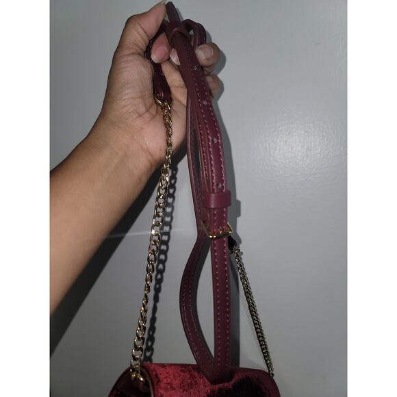 Ralph Lauren Bennington Envelope Velvet Crossbody - Picture 7 of 7